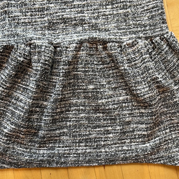 KMW girls dress size 12. Sparkles of gold woven throughout, 3/4 length sleeve - Picture 3 of 5